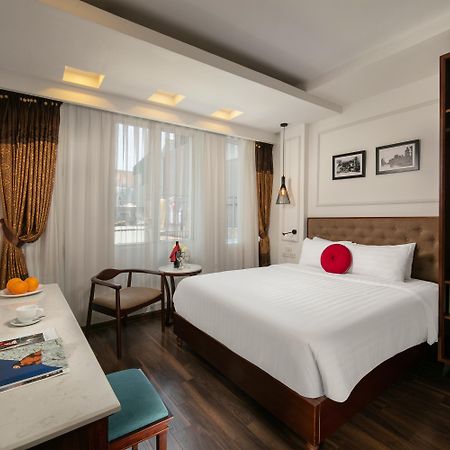 Hanoi Vision Boutique Hotel Bagian luar foto