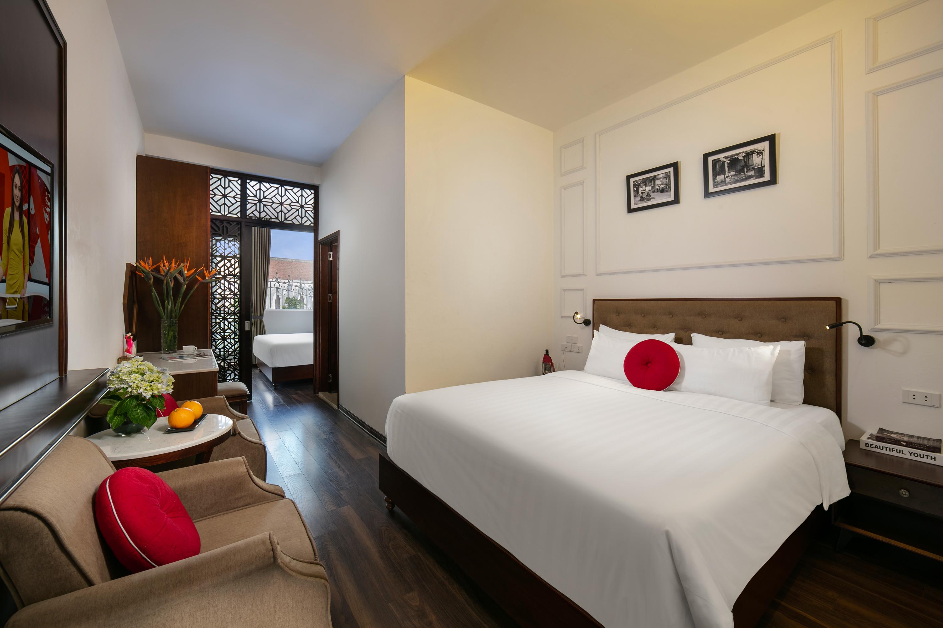 Hanoi Vision Boutique Hotel Bagian luar foto