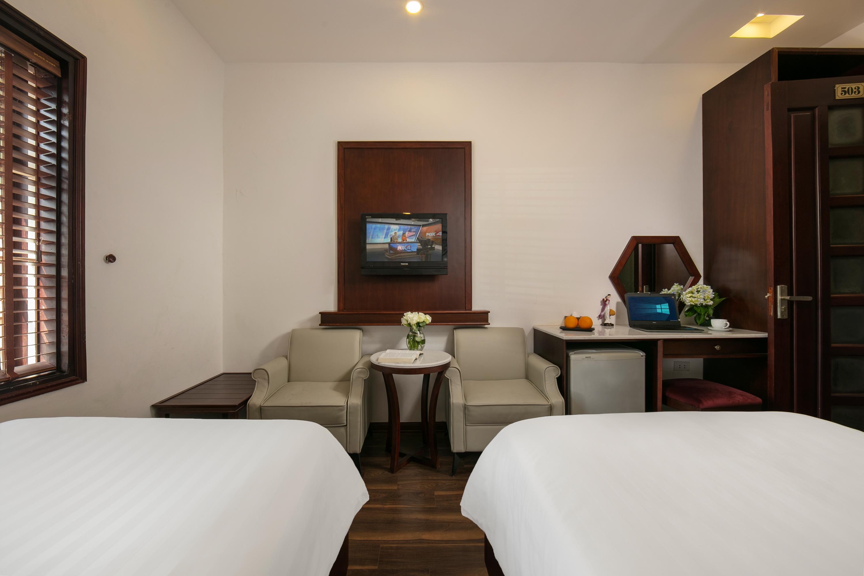 Hanoi Vision Boutique Hotel Bagian luar foto