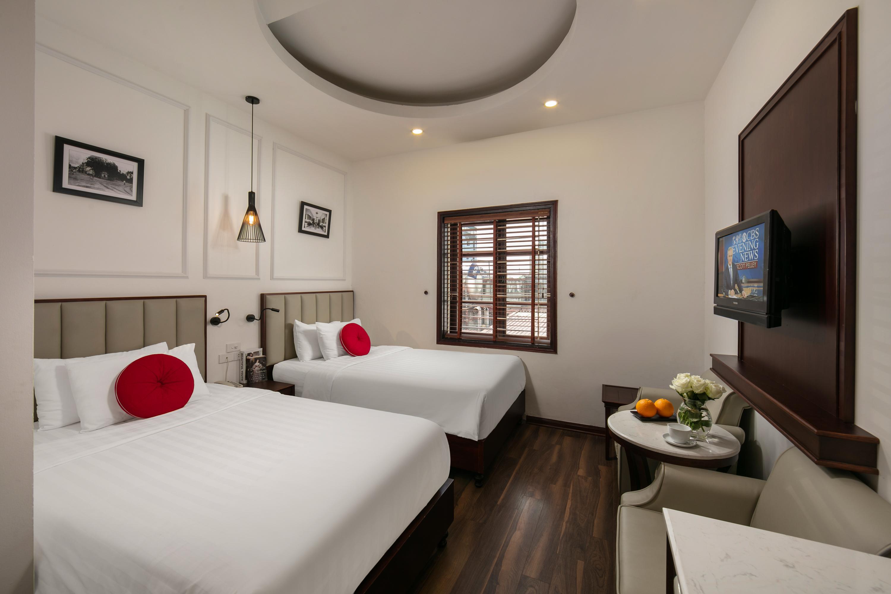 Hanoi Vision Boutique Hotel Bagian luar foto