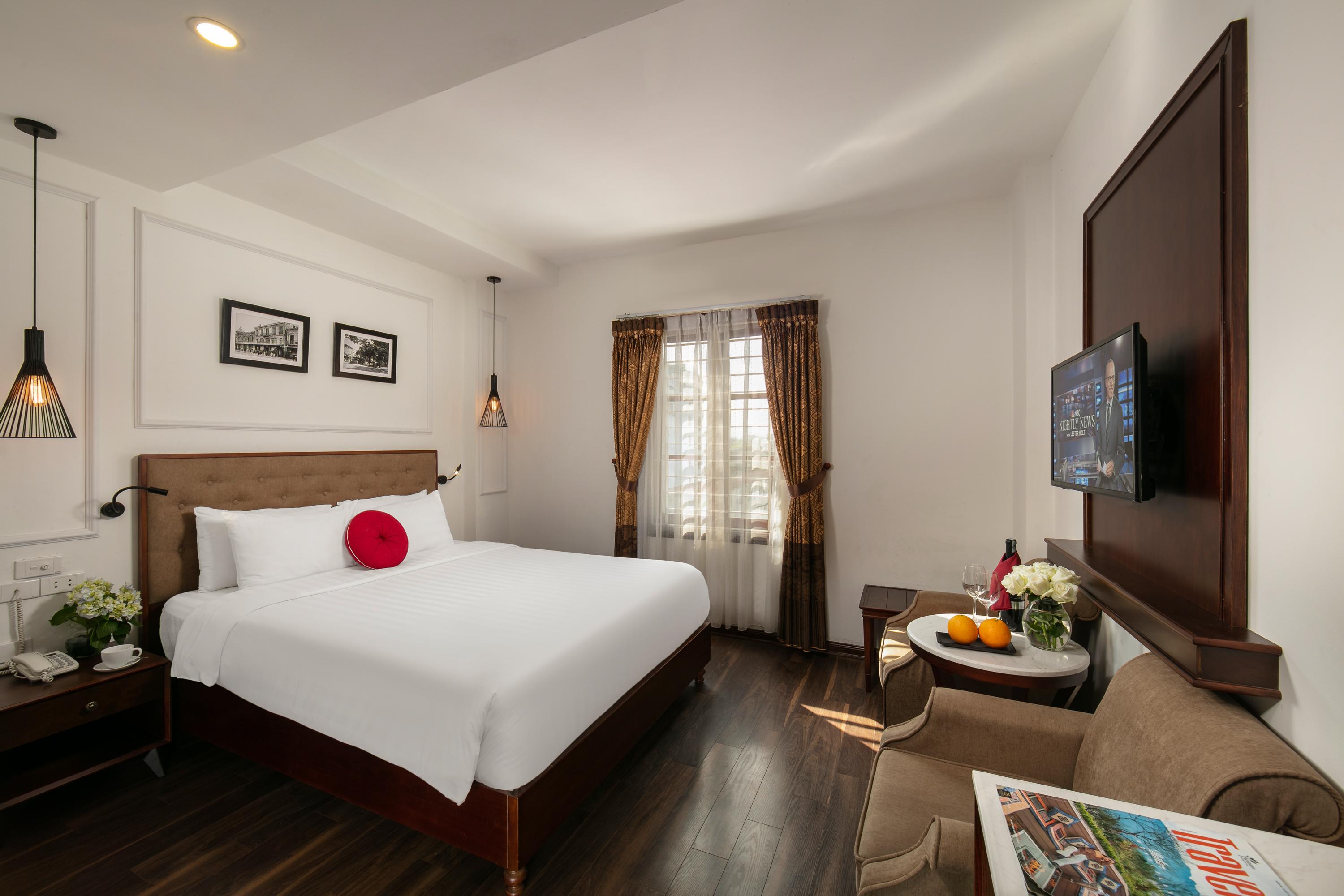 Hanoi Vision Boutique Hotel Bagian luar foto