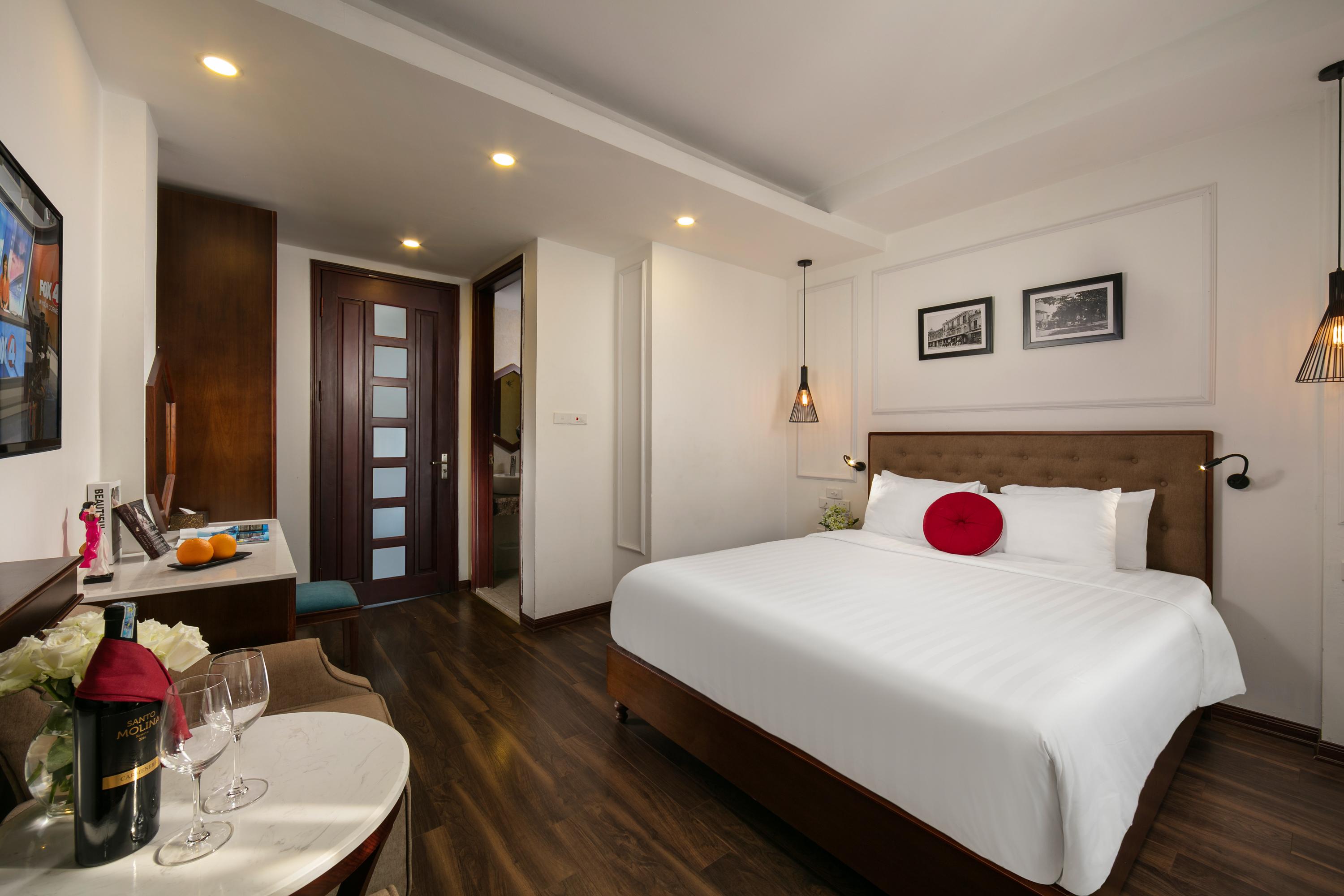 Hanoi Vision Boutique Hotel Bagian luar foto