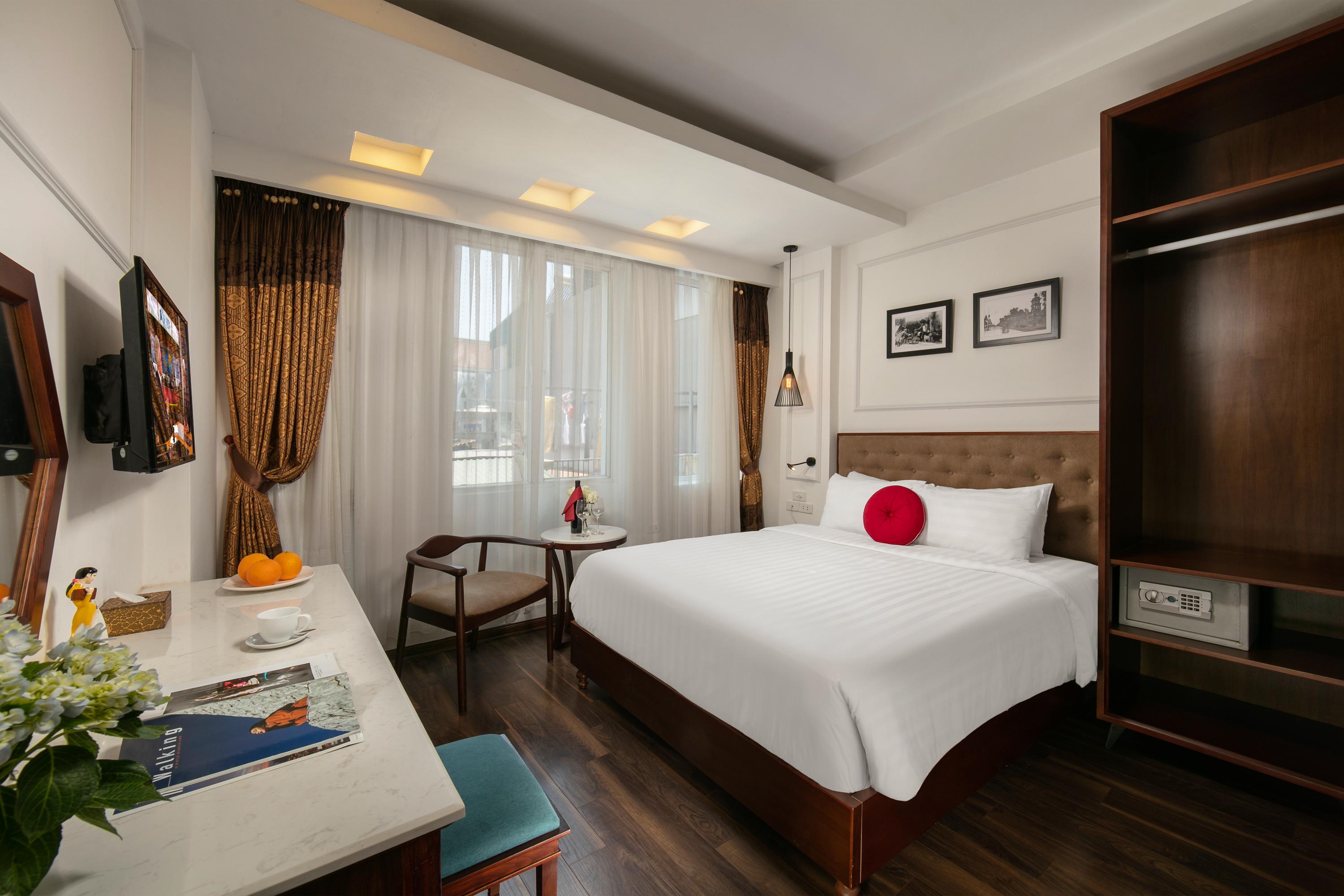 Hanoi Vision Boutique Hotel Bagian luar foto