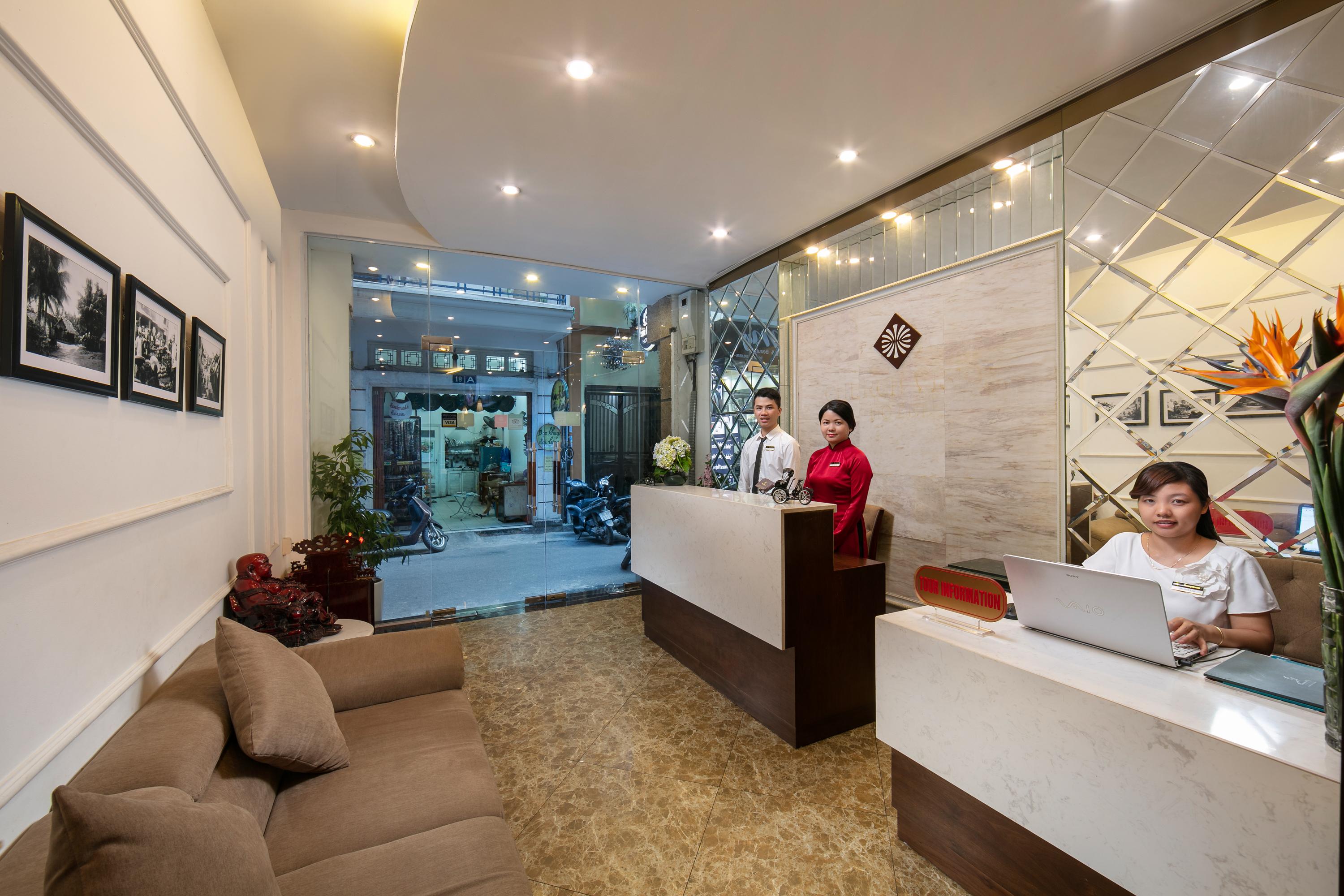 Hanoi Vision Boutique Hotel Bagian luar foto