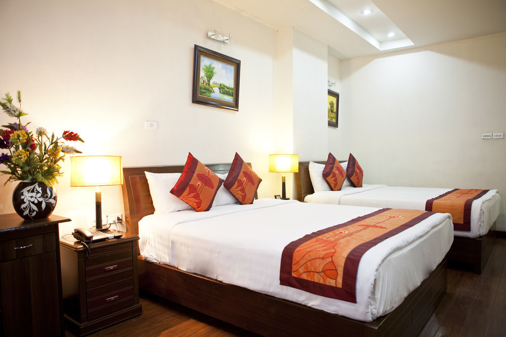 Hanoi Vision Boutique Hotel Bagian luar foto