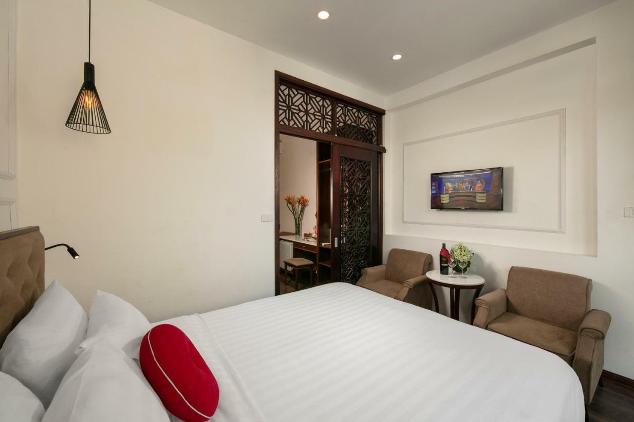 Hanoi Vision Boutique Hotel Bagian luar foto