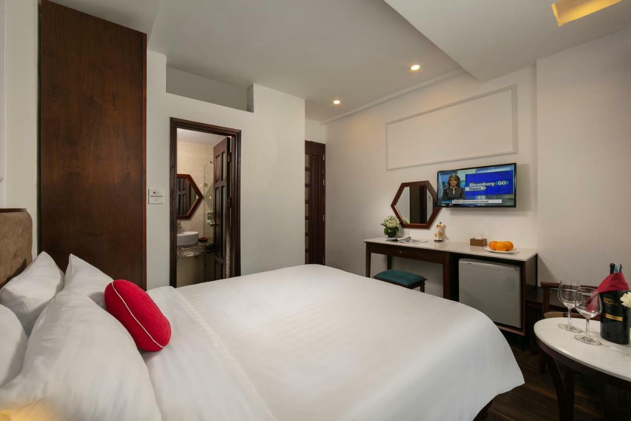 Hanoi Vision Boutique Hotel Bagian luar foto